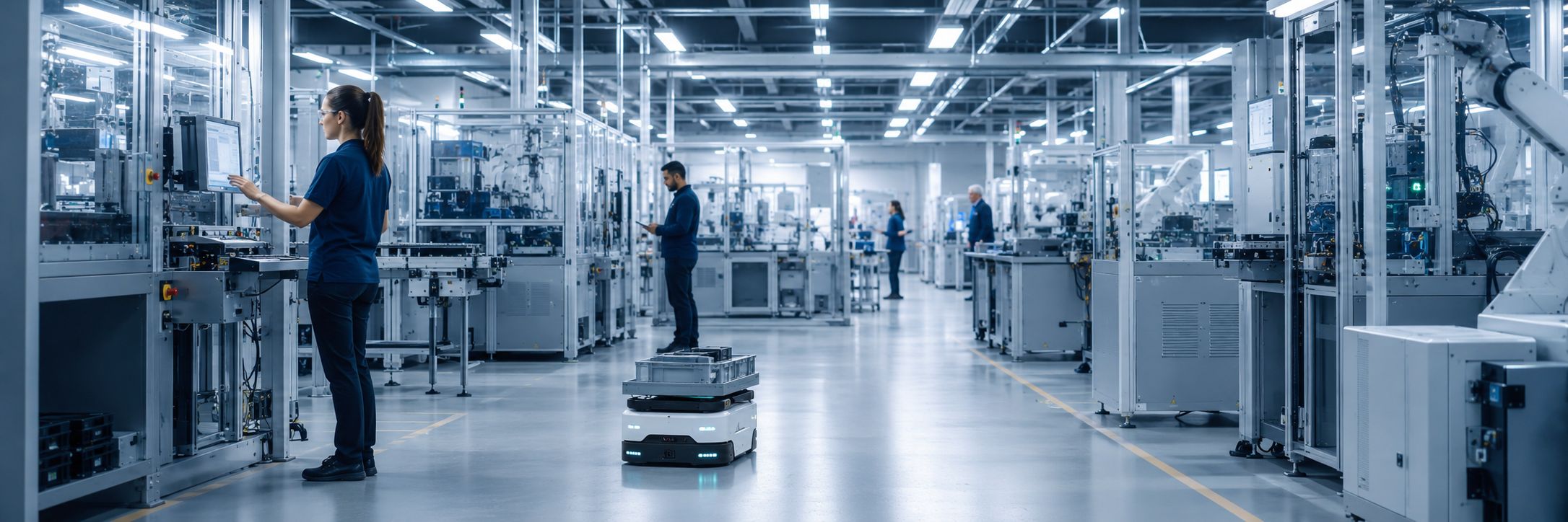 Industrial Automation - battery-manufacturing